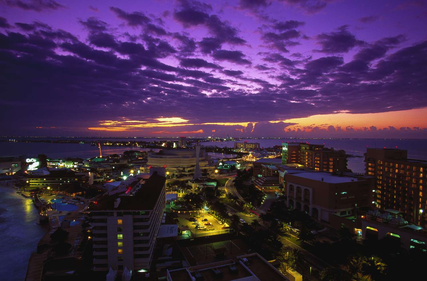 Cancun at Night